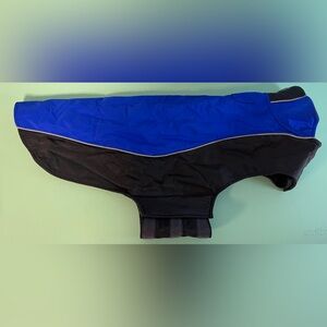 RC Dog Cobalt Blue & Black Jacket, Size 22, Dog Coats